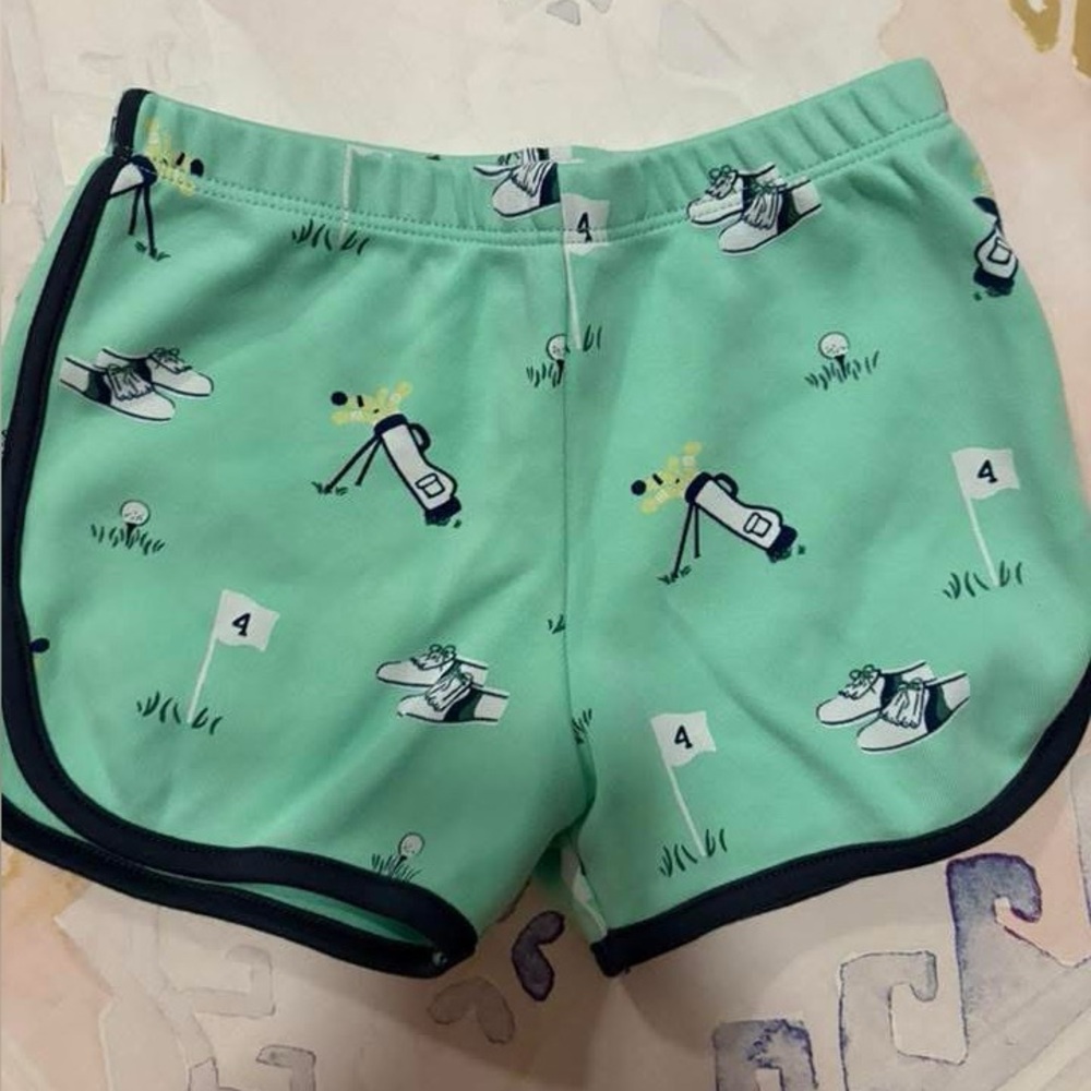 Tbbc golf print shorts 3T